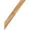 Ekena Millwork 4"W x 20"D x 28"H Traditional Rough Sawn Knee Brace, Western Red Cedar BRC04X20X28TRA00RWR - alternate 4